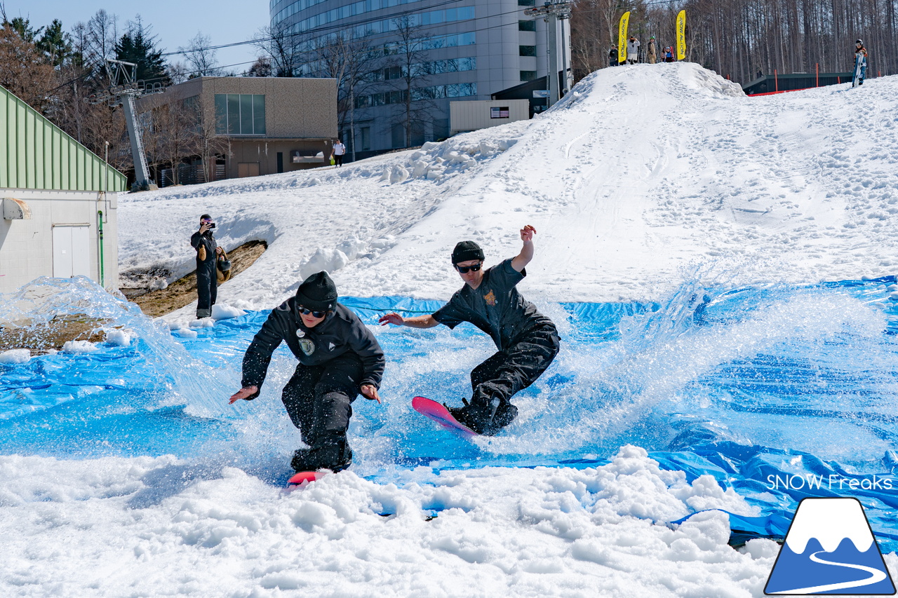 富良野スキー場｜春は楽しいイベントが盛りだくさん！世界で活躍するアスリートと一緒に『Snow Action 2023』＆ 第10回池渡り『Pond Skimming』レポート♪